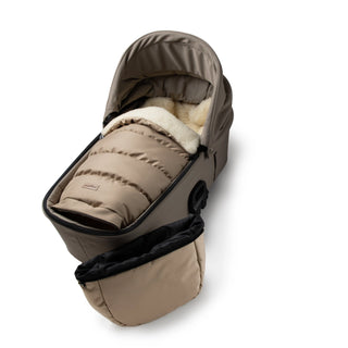 Śpiworek zimowy do wózka z wełną Zaffiro iGrow Nordico 0-36 m - Beige
