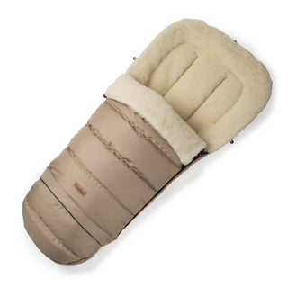 Śpiworek zimowy do wózka z wełną Zaffiro iGrow Nordico 0-36 m - Beige