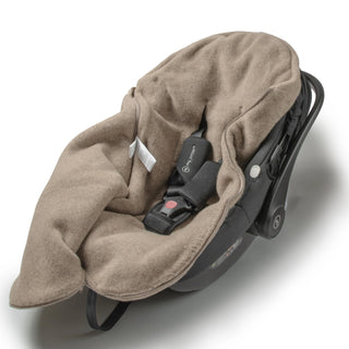 Śpiworek wełniany do wózka i fotelika samochodowego Zaffiro - Mini Sierra 0–18m beige