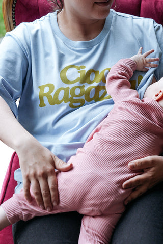 T-shirt do karmienia Lily Ciao Ragazza Blue
