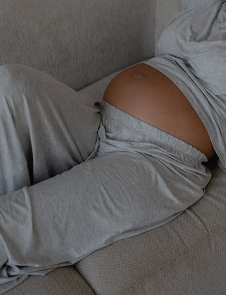 Boyfriend Pants · light grey