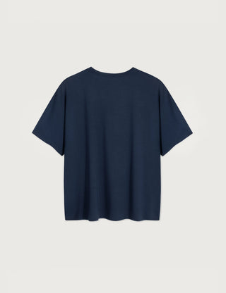 FRANCIS & HENRY Basic Tee · navy blue