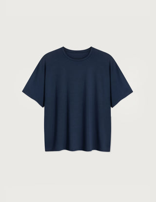 FRANCIS & HENRY Basic Tee · navy blue
