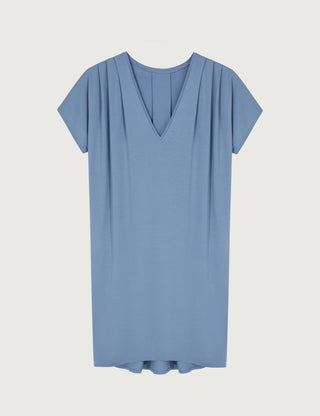 Nursing Dress · stormy blue