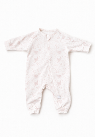 Moer studio piżamka niemowlęca z bawełny organicznej -  Soft Bloom