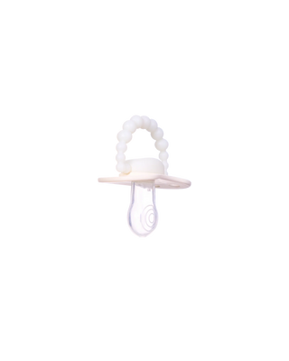 LUU Kids Świecący w ciemności smoczek - American Cream Glow