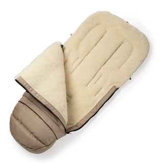 Śpiworek zimowy do wózka z wełną Zaffiro iGrow Nordico 0-36 m - Beige