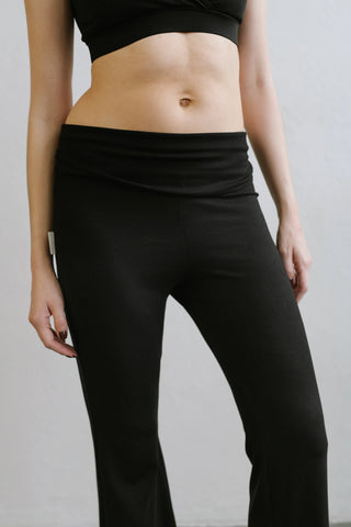 Dropless. Legginsy z wiskozy Soft Flare